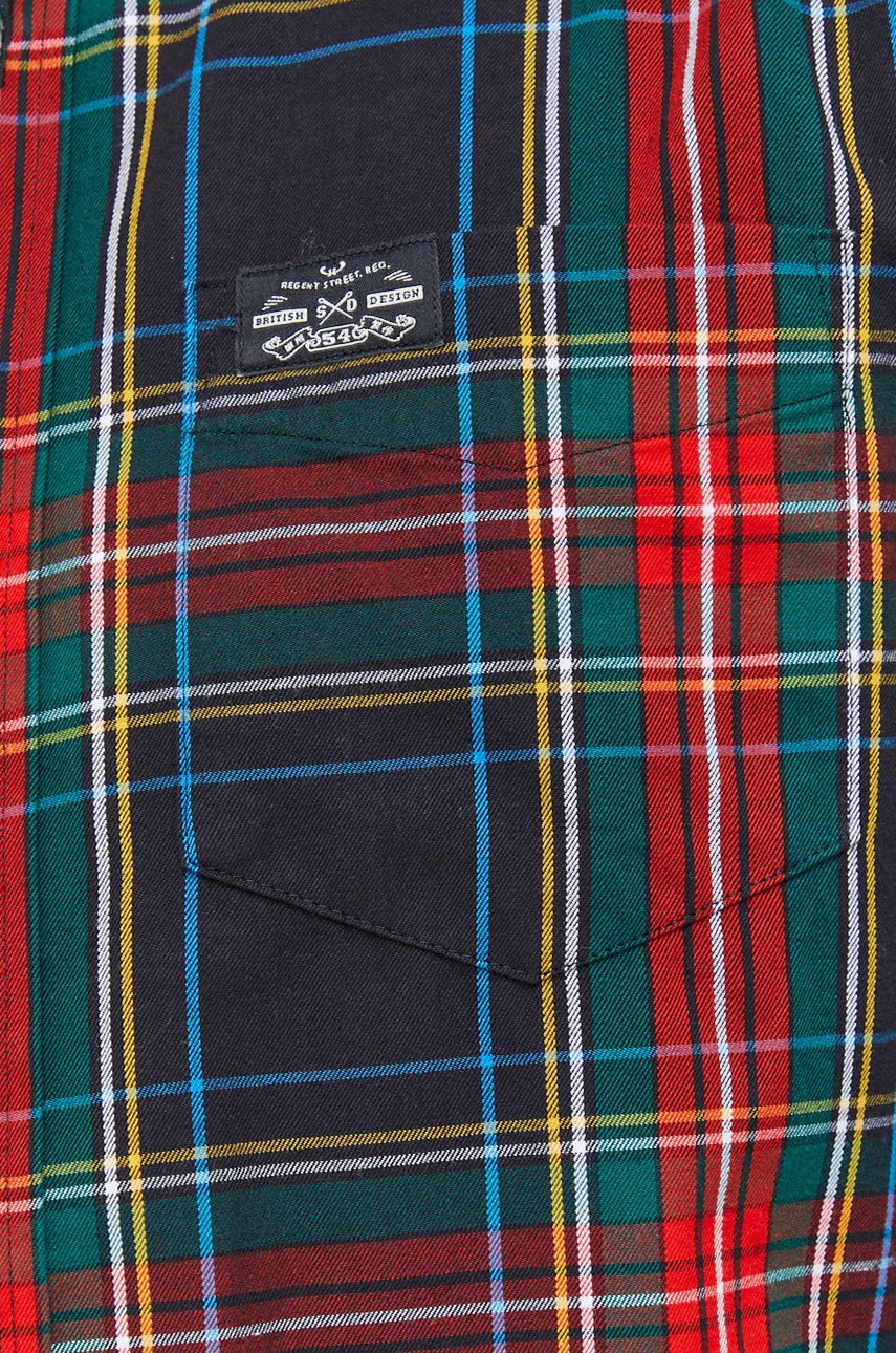 

Бавовняна сорочка Superdry чоловіча regular комір button-down