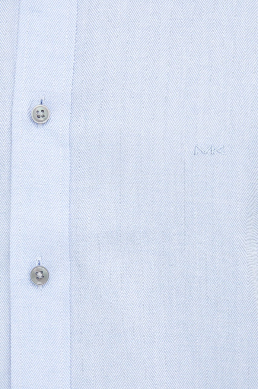 

Рубашка из смесового кашемира Michael Kors мужская slim воротник button-down