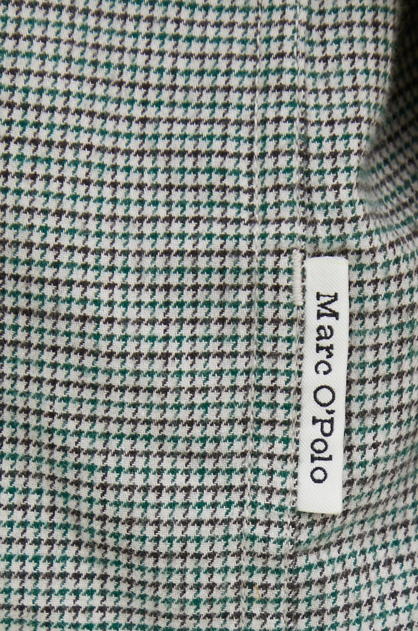

Бавовняна сорочка Marc O'Polo чоловіча колір сірий regular класичний комір