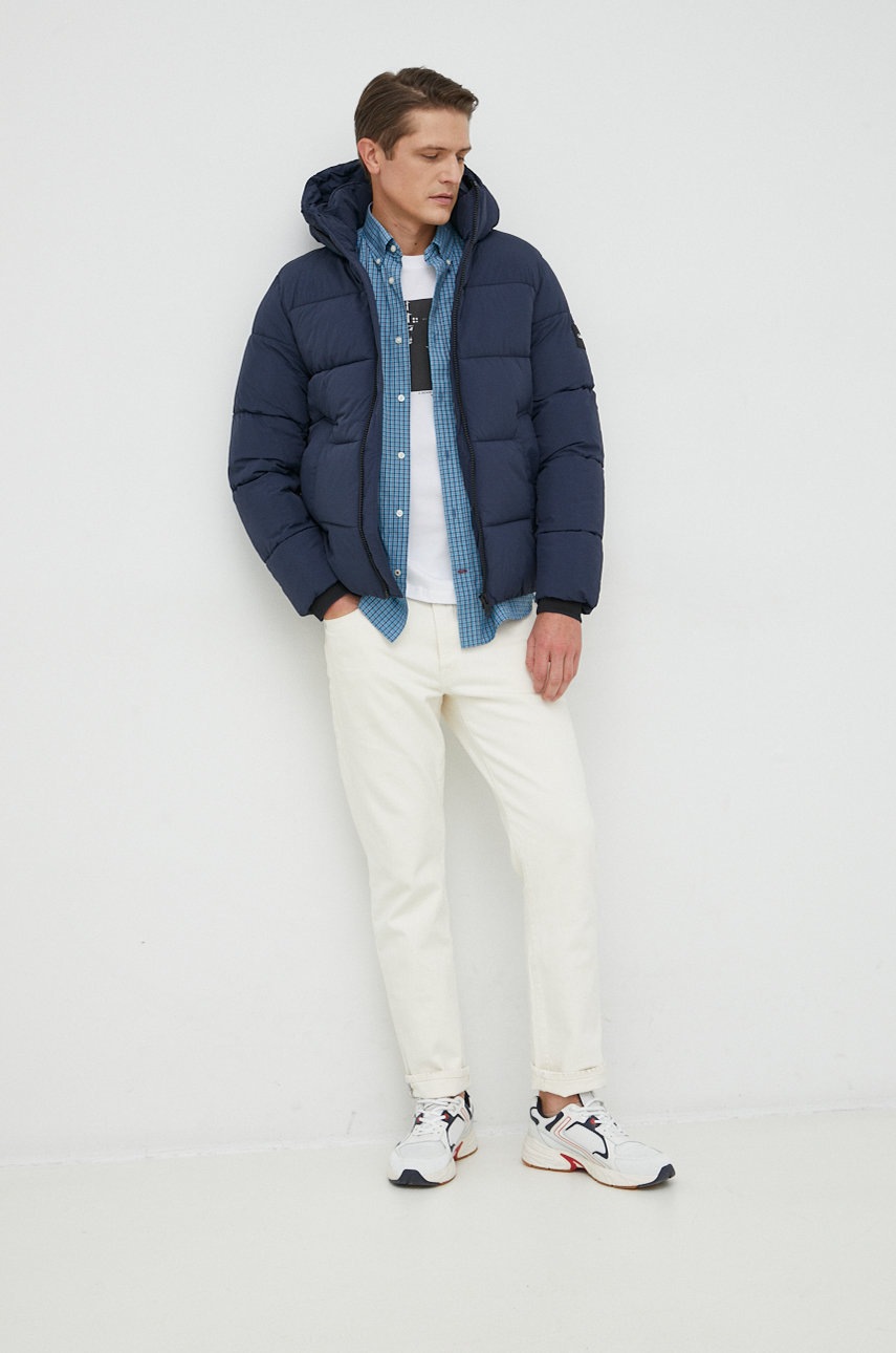 

Бавовняна сорочка Tommy Hilfiger чоловіча regular комір button-down