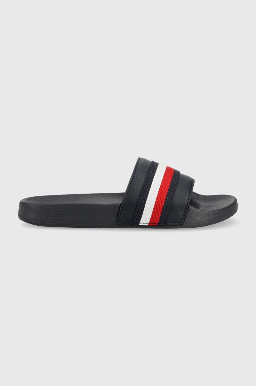 

Шлепанцы Tommy Hilfiger Corporate Web Detail Slide женские цвет синий