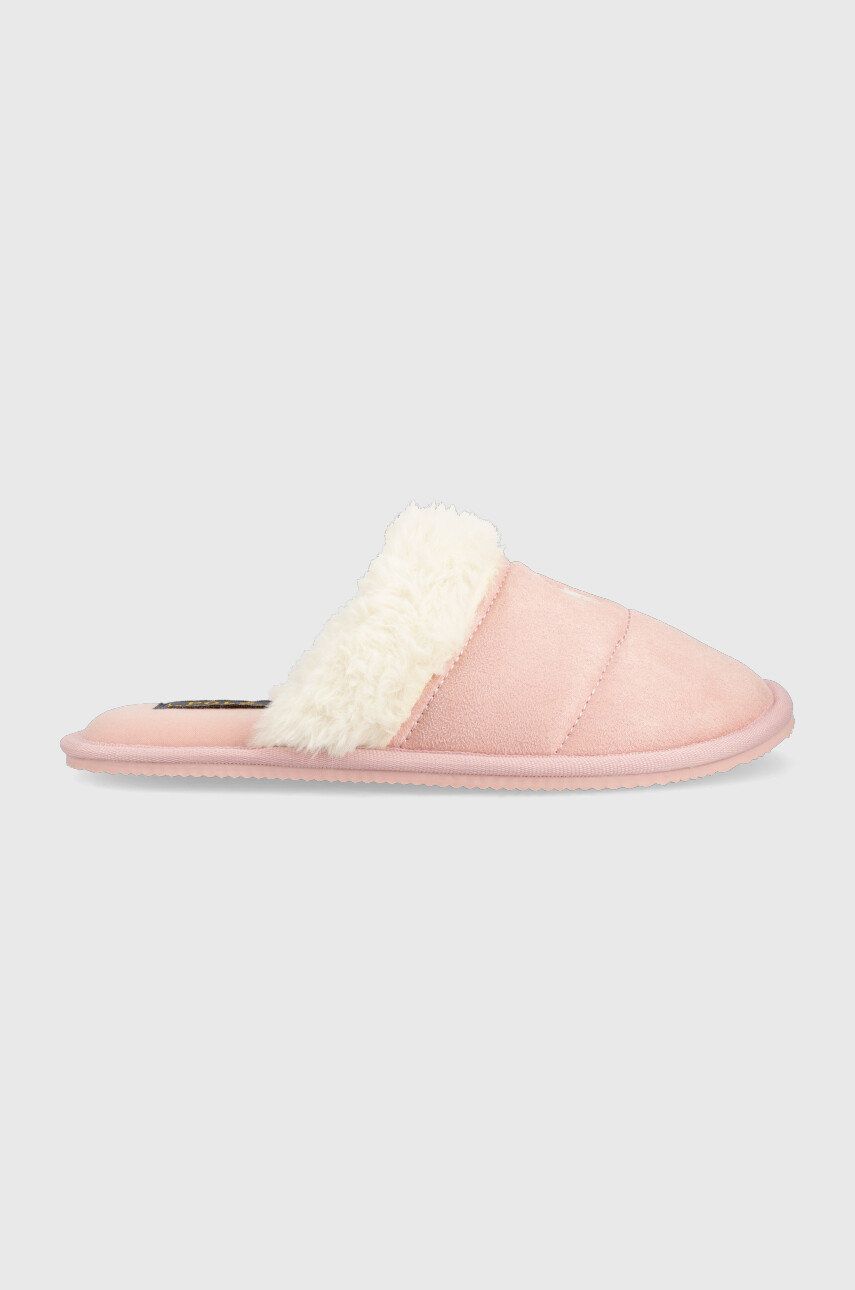 E-shop Pantofle Polo Ralph Lauren Kelcie , růžová barva