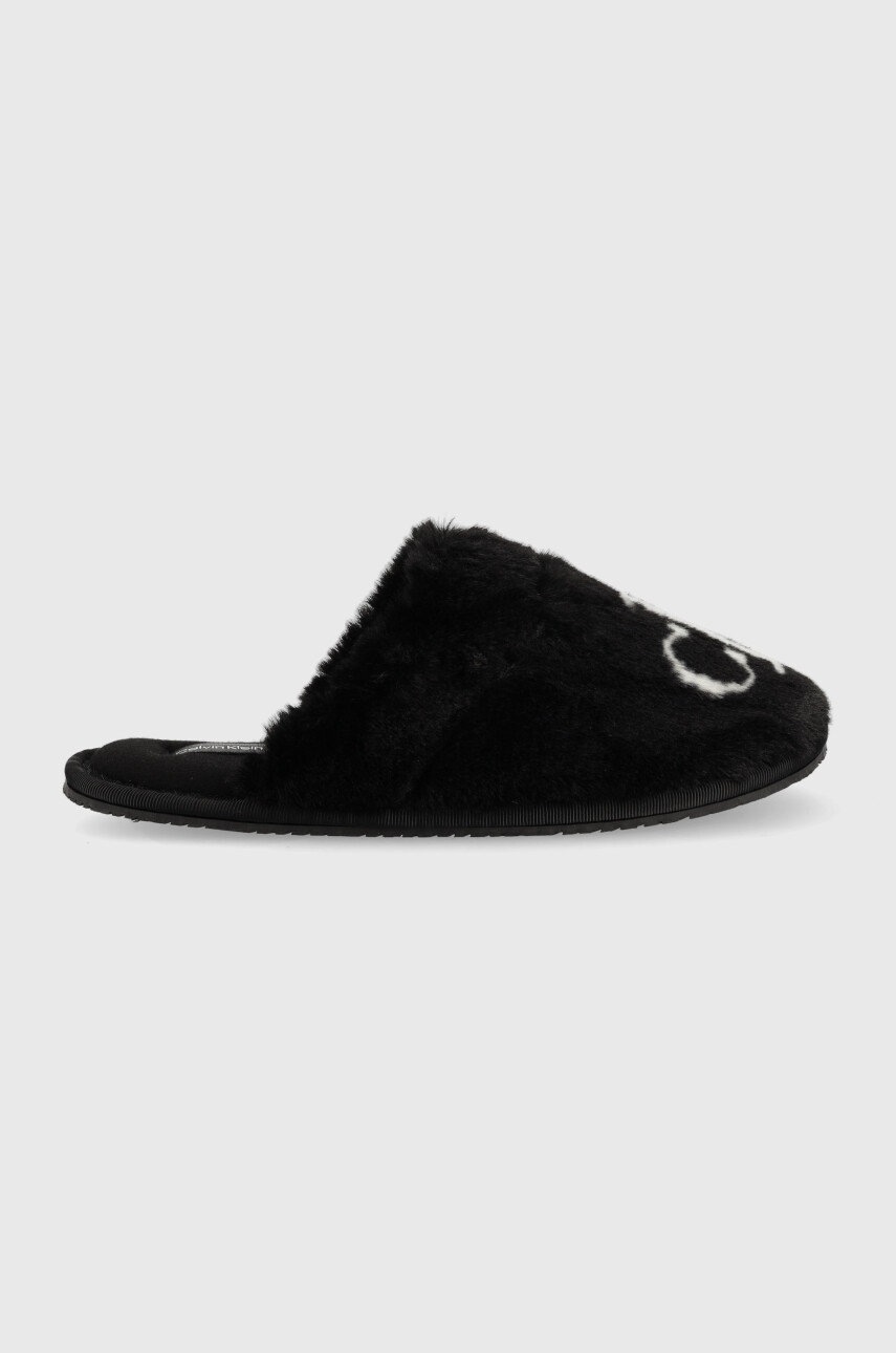 

Пантофи Calvin Klein Jeans Home Slide в черно, Черен