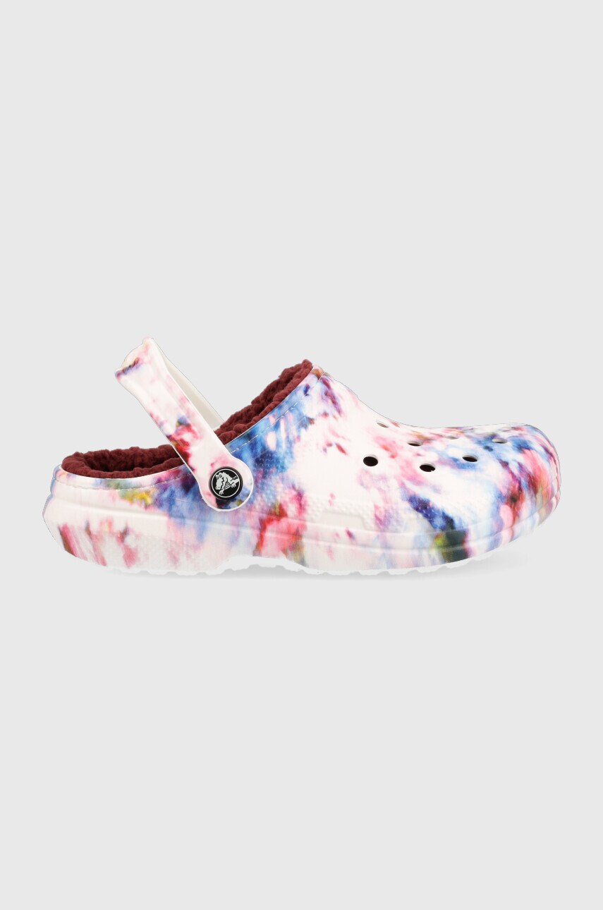 

Шлепанцы Crocs Classic Lined Tie Dye Clog женские 206341