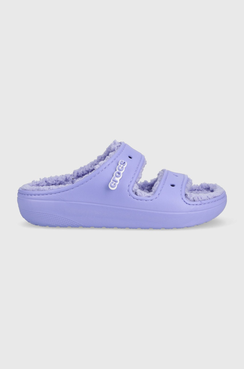 

Чехли Crocs Classic Cozzzy Sandal в лилаво 207446, Виолетов
