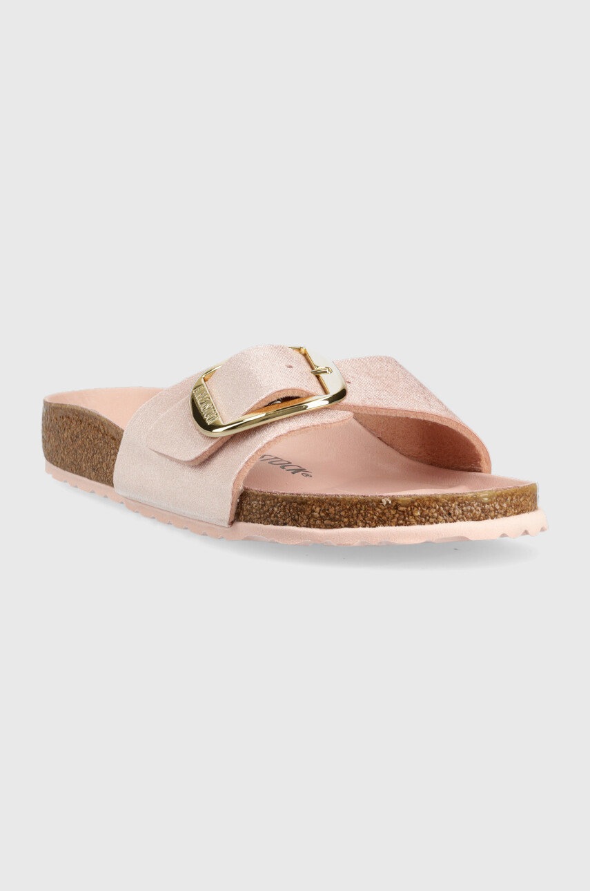 

Шльопанці Birkenstock Madrid Bb жіночі колір рожевий