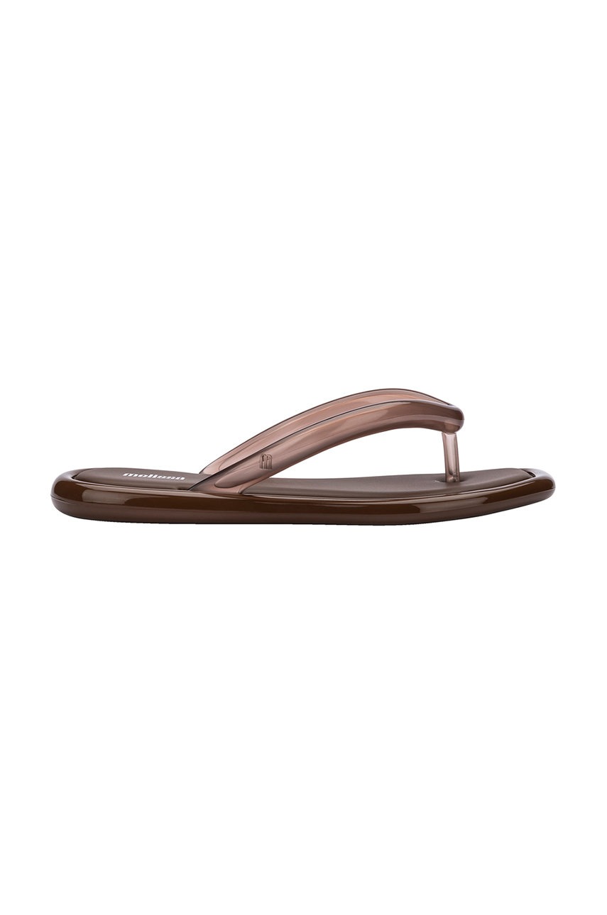 

Вьетнамки Melissa Airbubble Flip Flop Ad женские цвет коричневый на плоском ходу