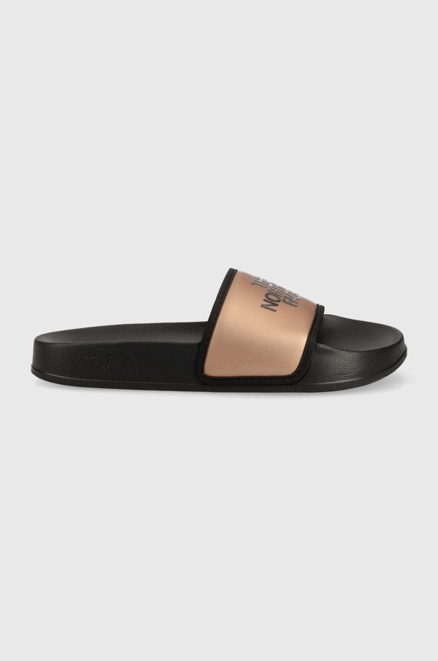 

Шльопанці The North Face Womens Base Camp Slide Iii Metallic жіночі колір золотий