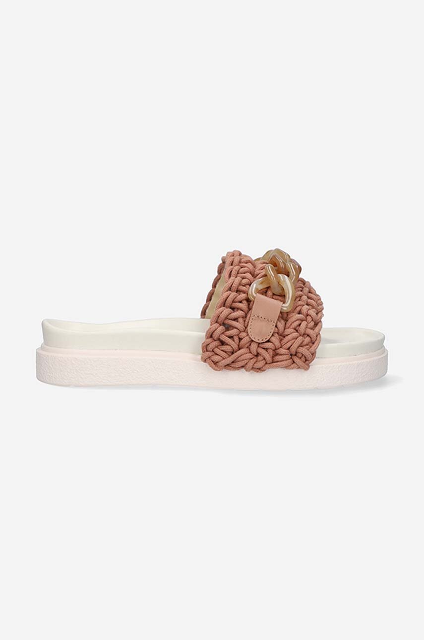 

Шлепанцы Inuikii Chain Slipper женские цвет коричневый на платформе