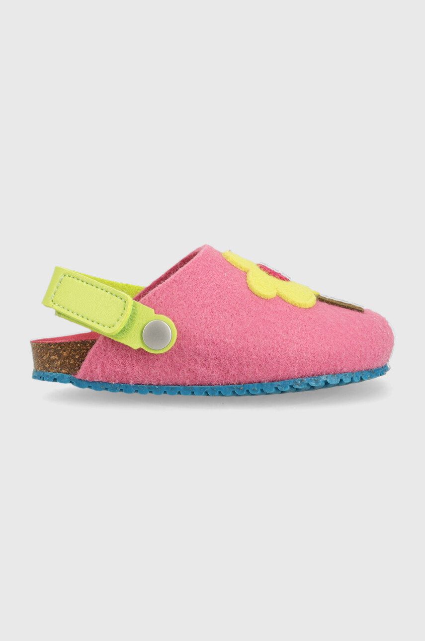 Agatha Ruiz de la Prada papuci copii culoarea verde