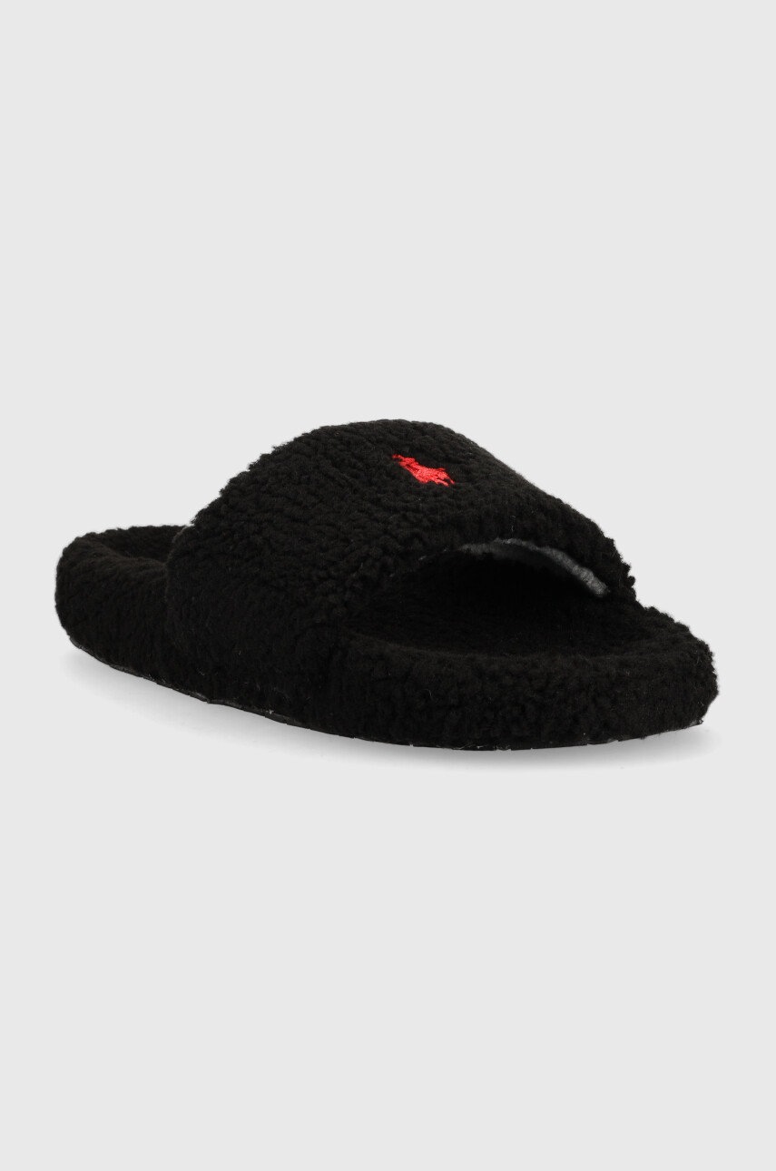 

Тапочки Polo Ralph Lauren Hendrick колір чорний FMF6023BRL