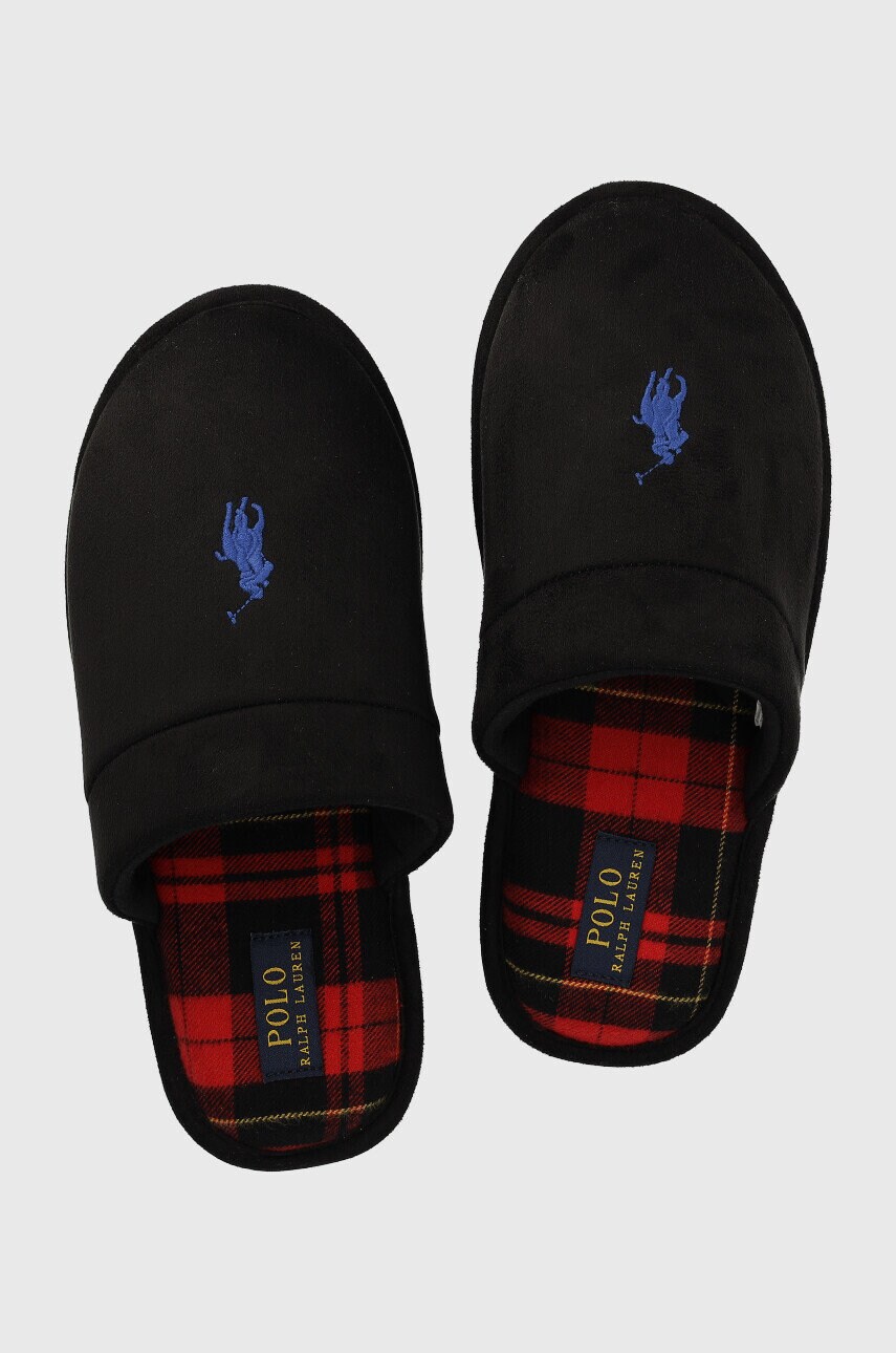 

Тапочки Polo Ralph Lauren Klarence колір чорний RF103823
