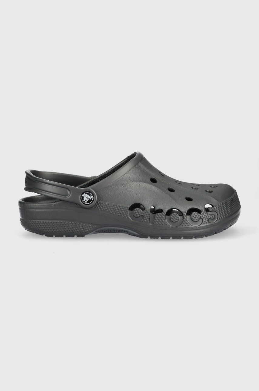 Crocs papuci Baya bărbați, culoarea gri 10126.014-GRAPHITE