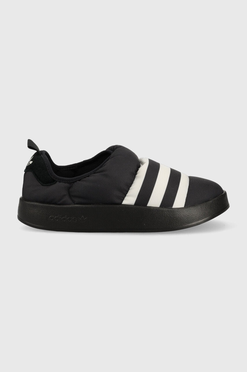 

Тапки adidas Originals цвет чёрный