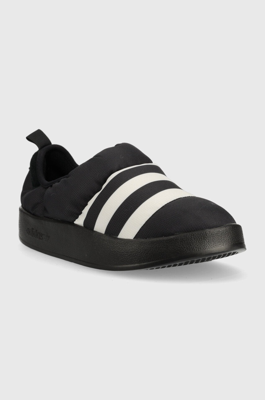 

Тапки adidas Originals цвет чёрный