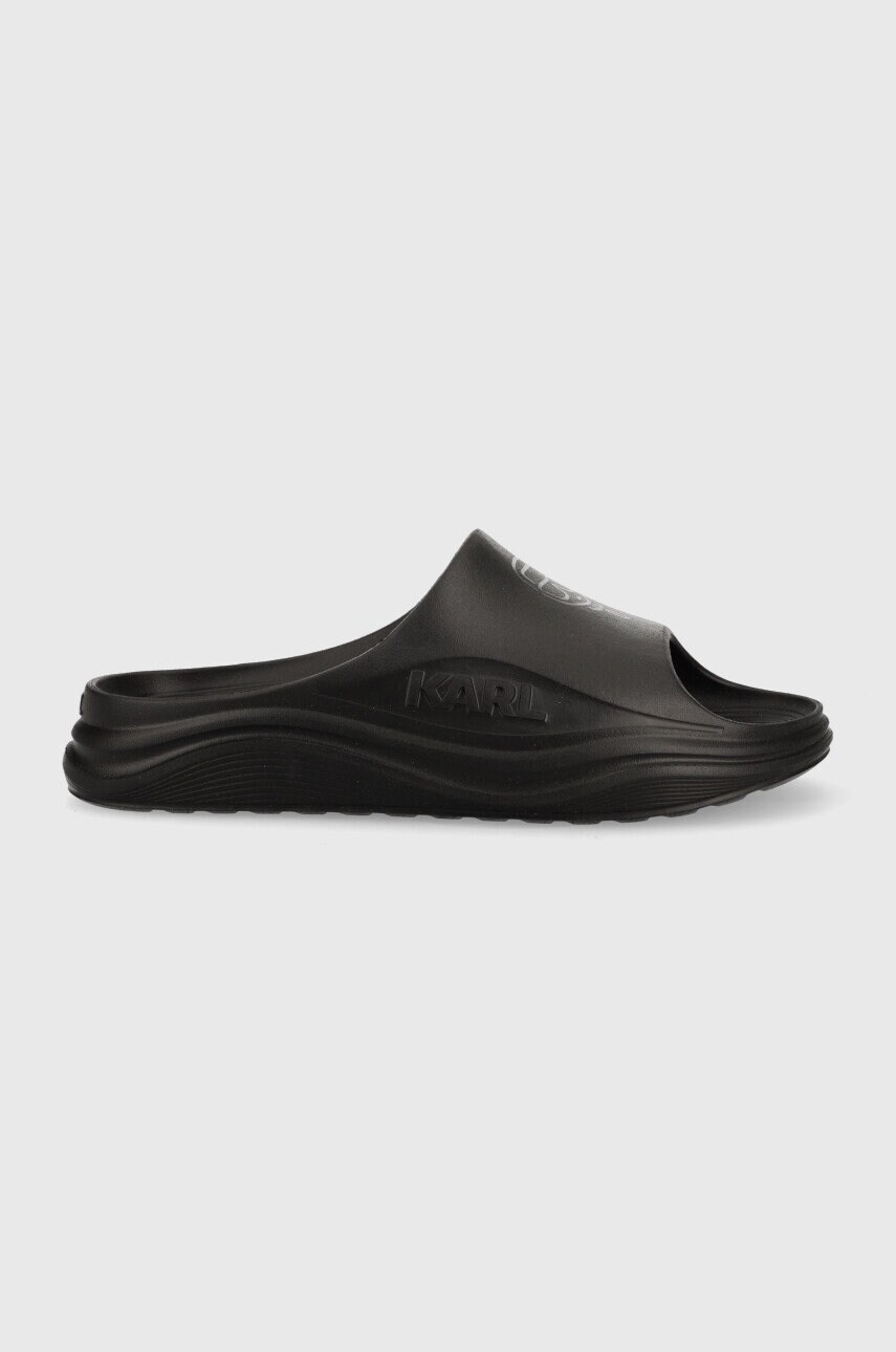 Karl lagerfeld papuci skoona barbati, culoarea negru