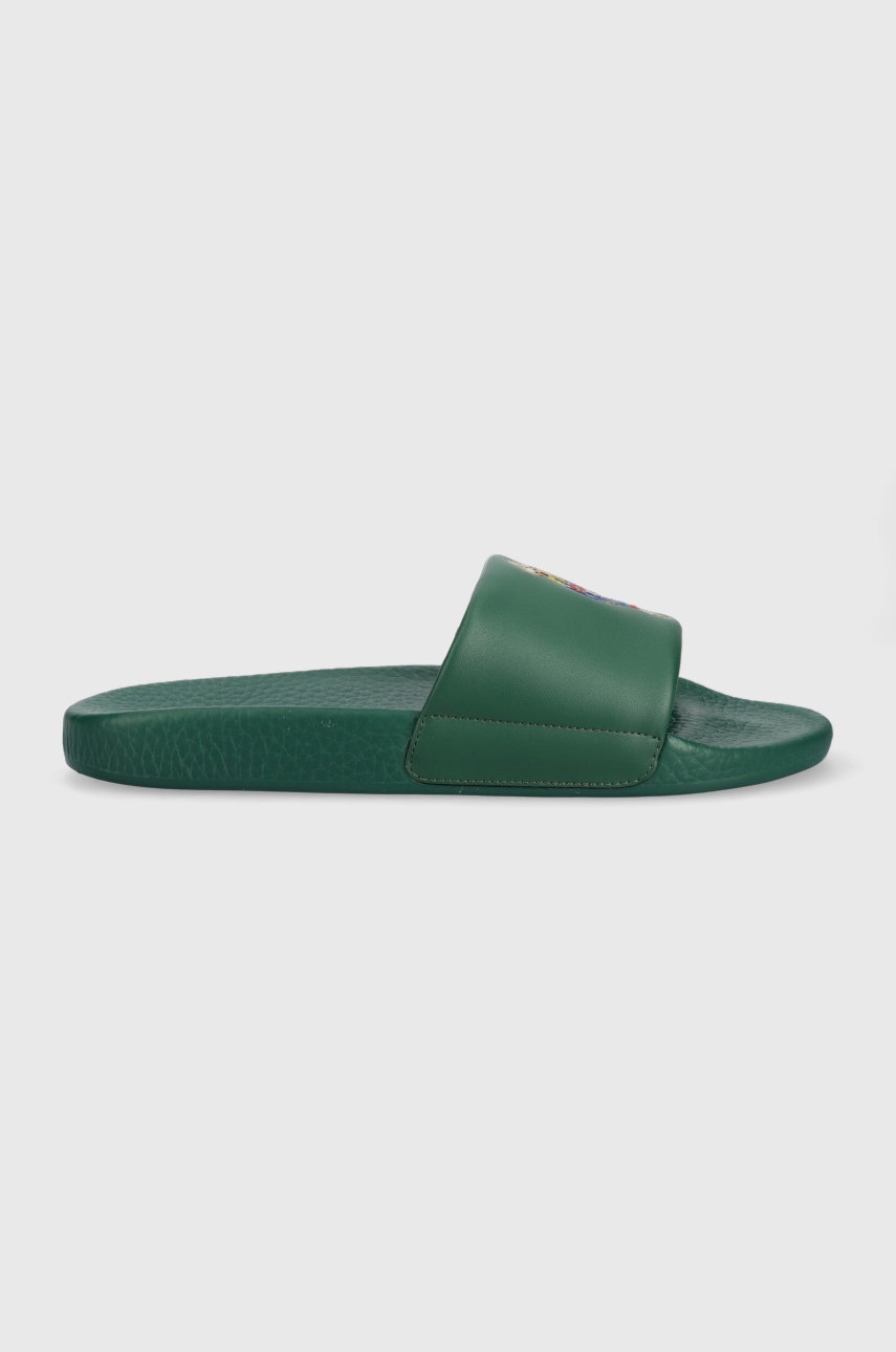 

Чехли Polo Ralph Lauren Polo Slide Polo в зелено 809878092002, Зелен
