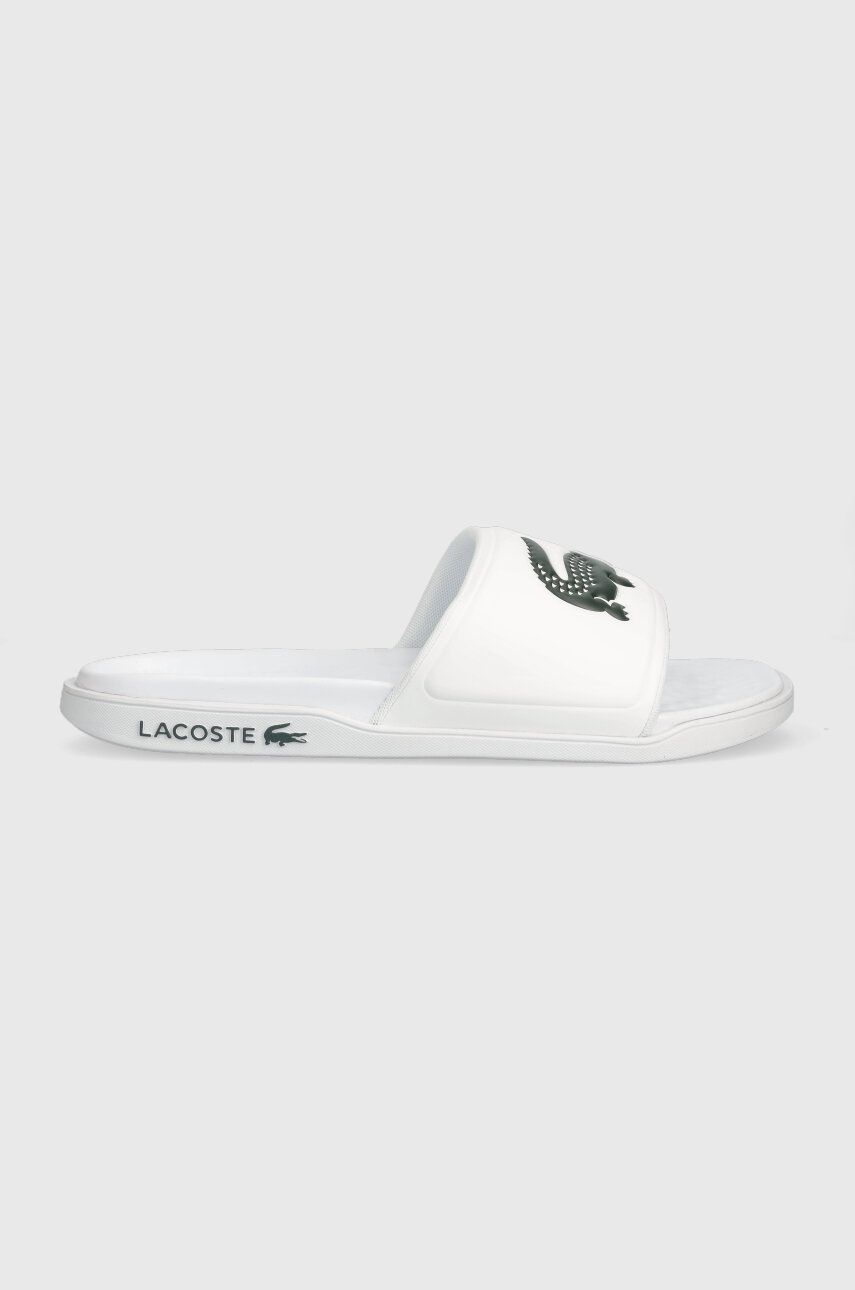 

Чехли Lacoste Croco Dualiste в бяло, Бял