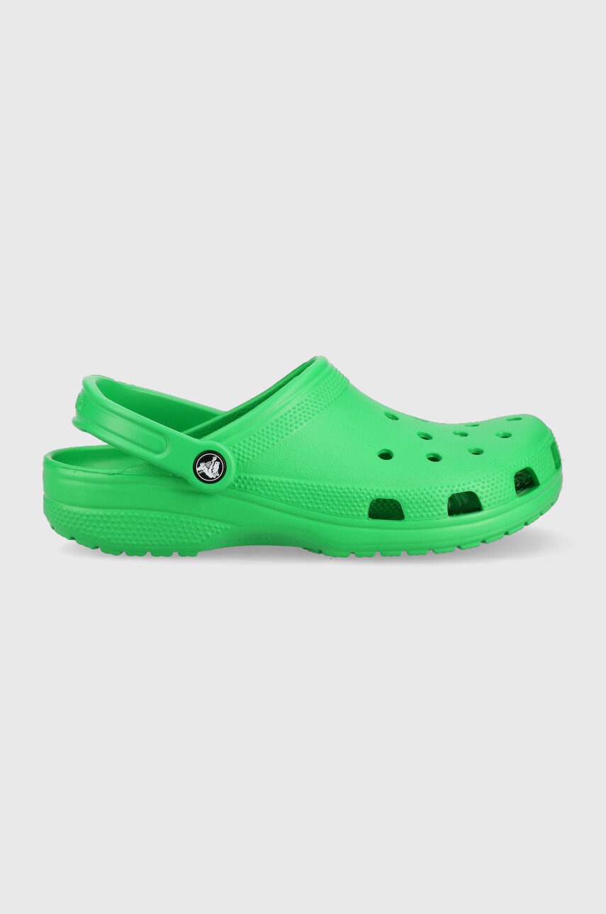 Crocs Papuci Classic Culoarea Verde 10001.3e8-grass.grn