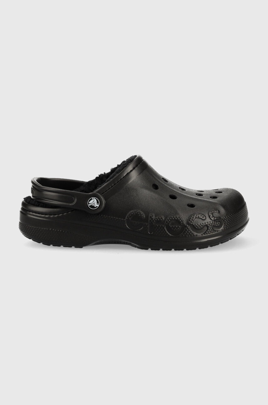 

Чехли Crocs Baya Lined Clog в черно 205969, Черен