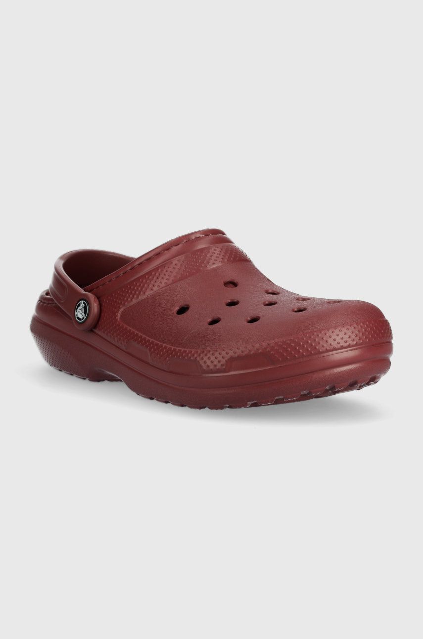 

Шлепанцы Crocs Classic Lined Clog цвет розовый 203591