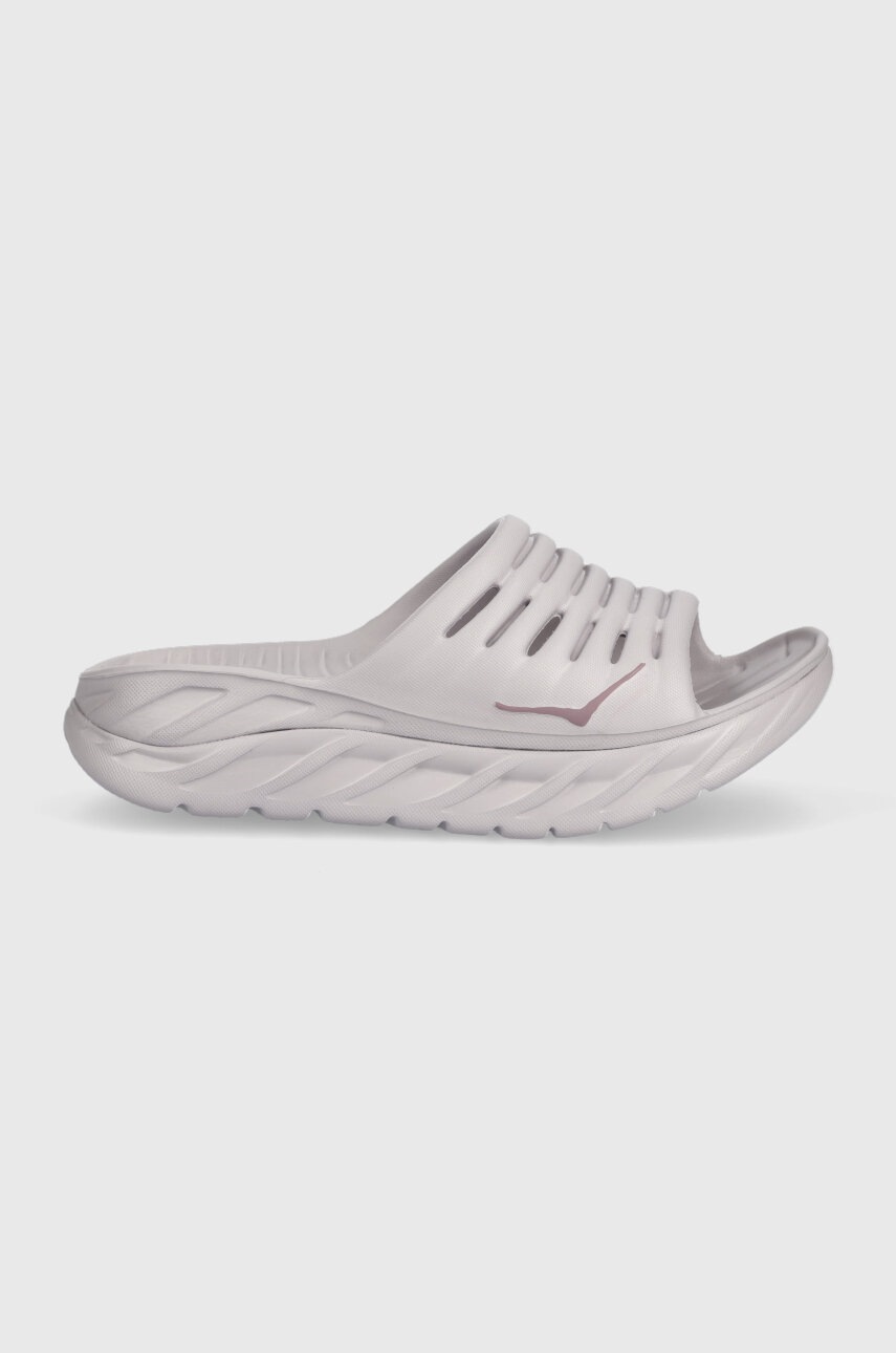 

Шльопанці Hoka One One Ora Recovery колір фіолетовий