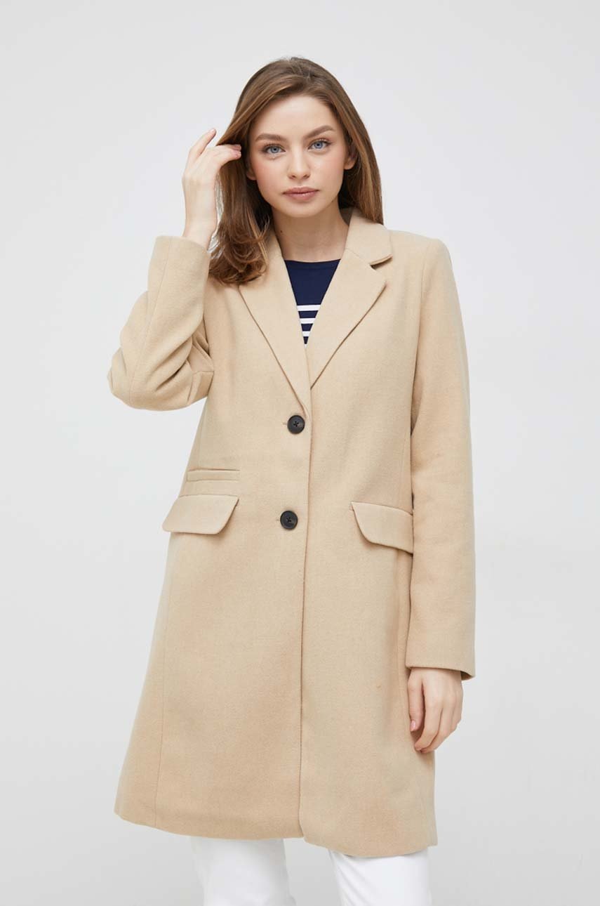 

Палто Vero Moda в бежово с преходна изолация, Бежов