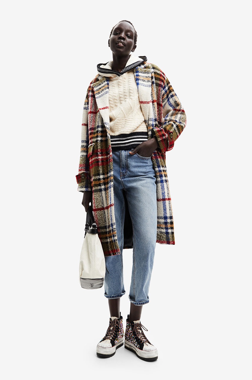 

Пальто Desigual женский переходной