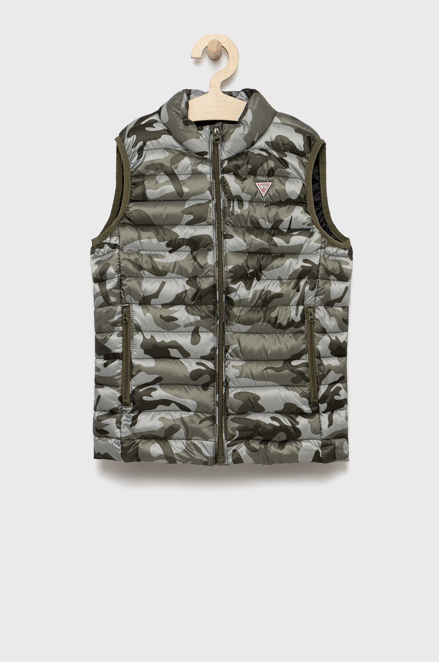 

Детски елек Guess в зелено, Зелен