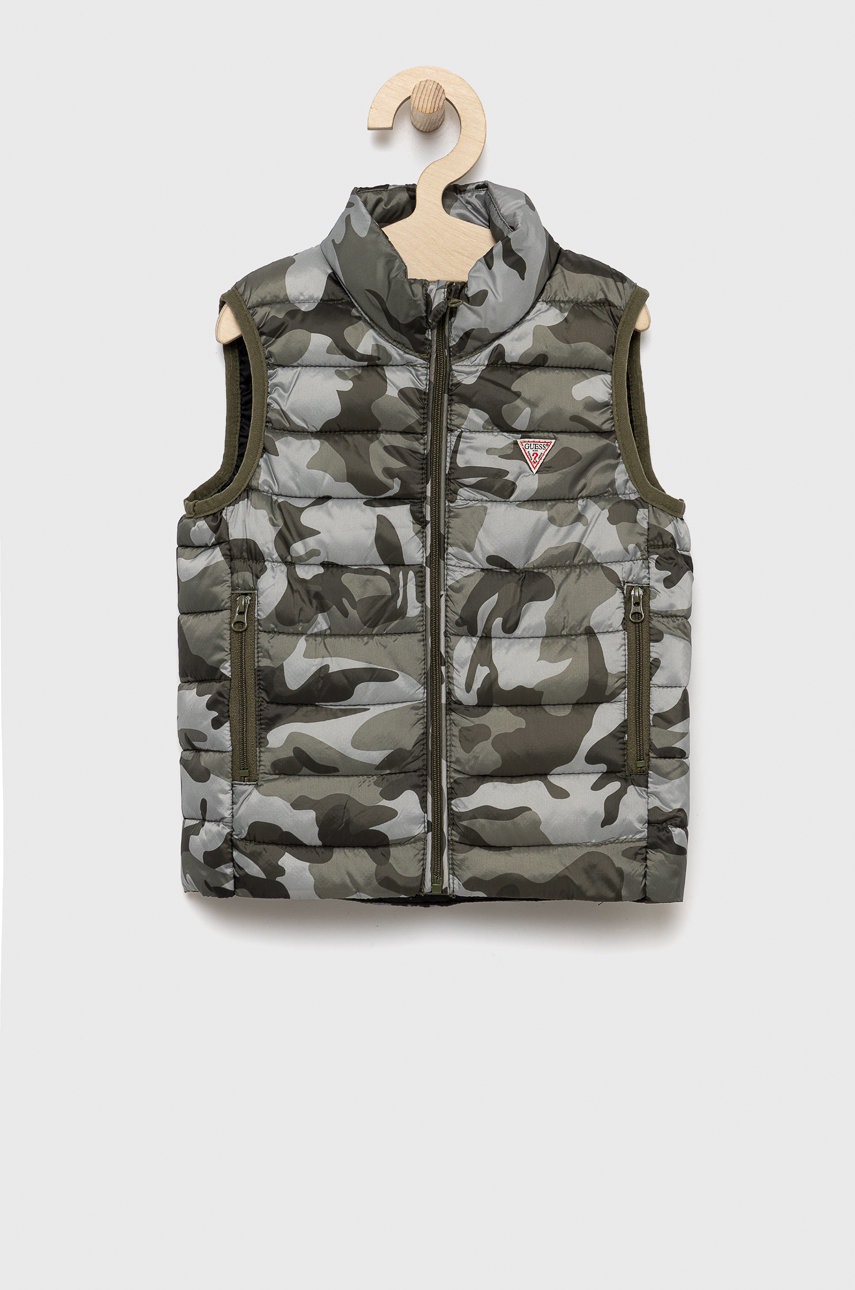 

Детски елек Guess в зелено, Зелен