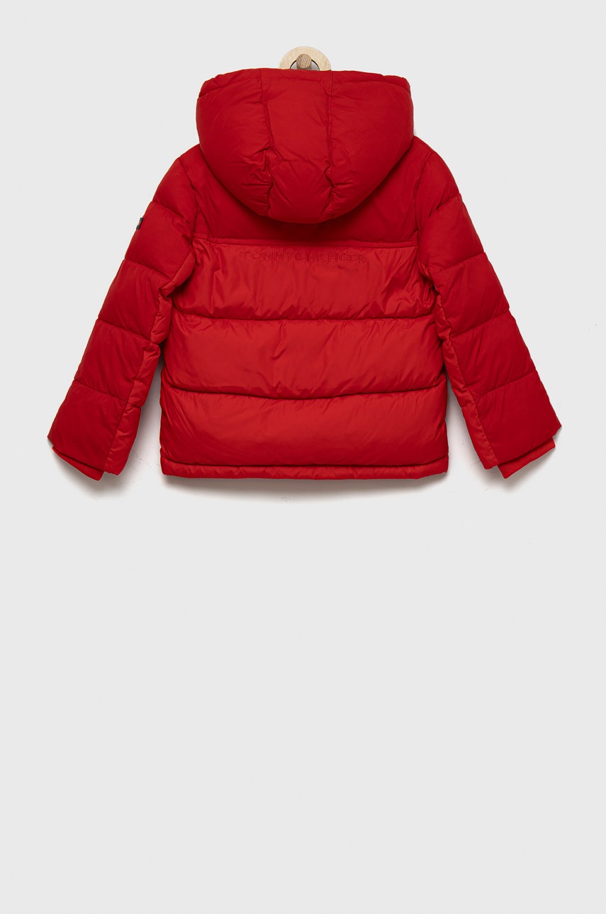 

Дитяча куртка Tommy Hilfiger колір червоний