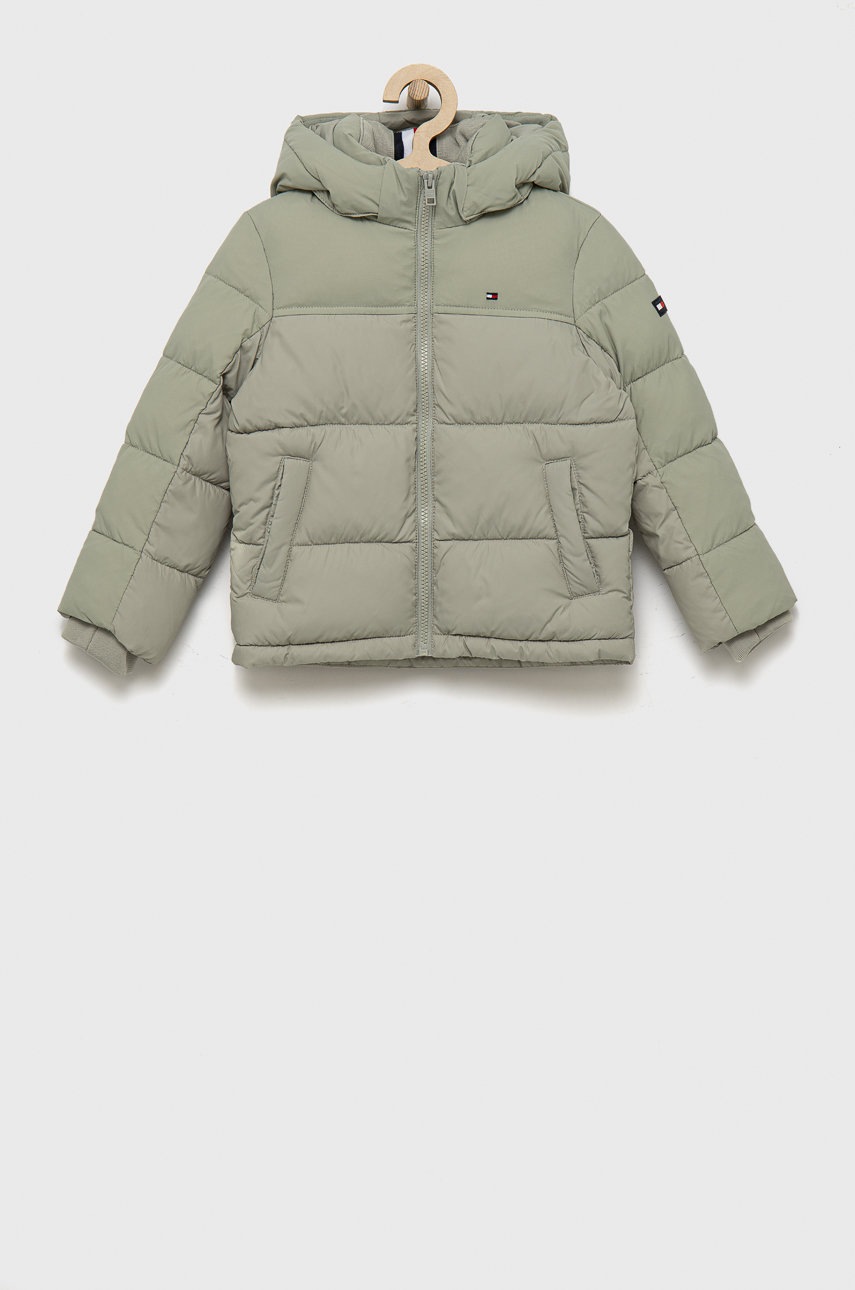 

Детская куртка Tommy Hilfiger цвет зелёный