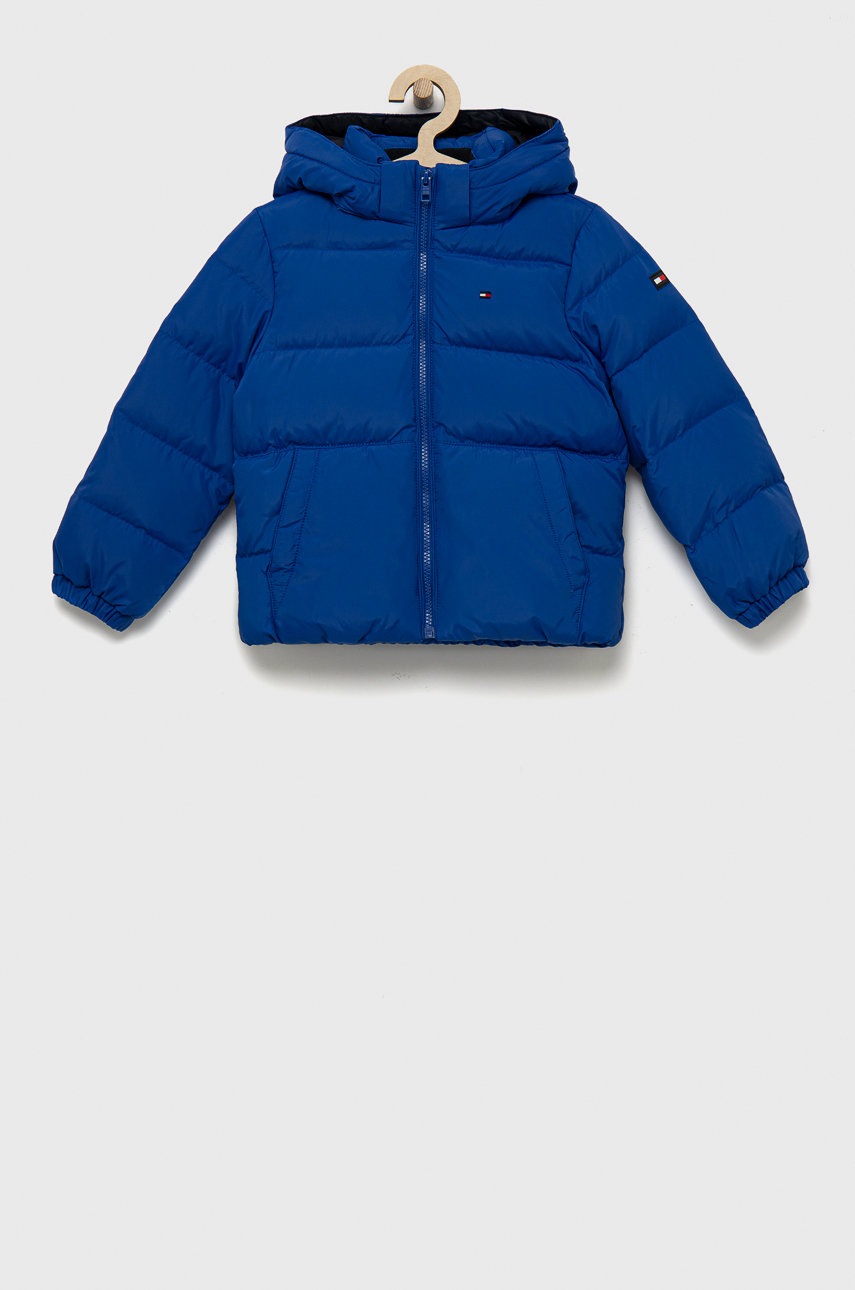 

Детско пухено яке с две лица Tommy Hilfiger в тъмносиньо, Тъмносин
