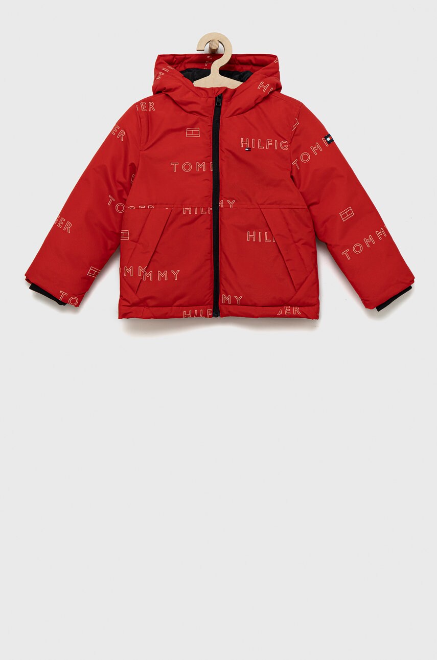 

Детская куртка Tommy Hilfiger цвет красный