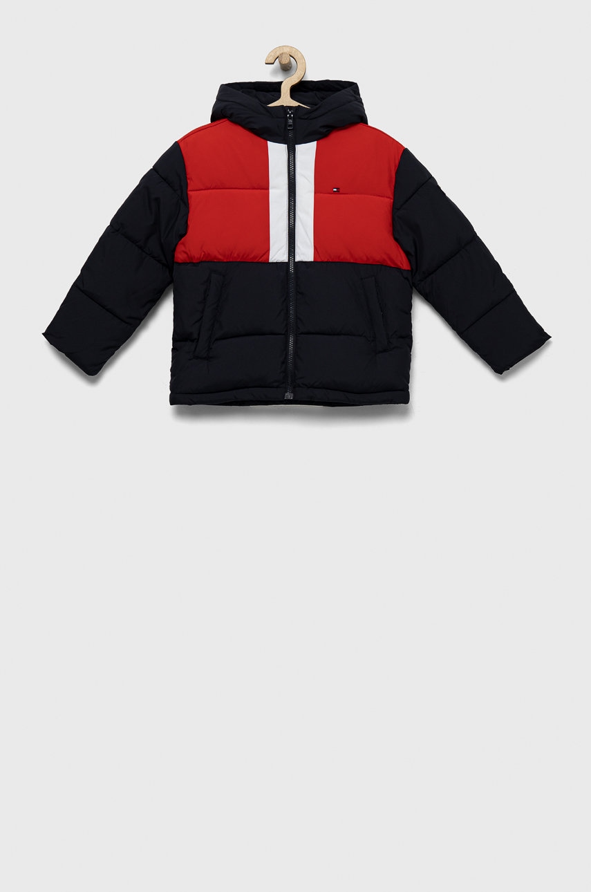 Детская куртка Tommy Hilfiger цвет синий Детская куртка Tommy Hilfiger цвет синий