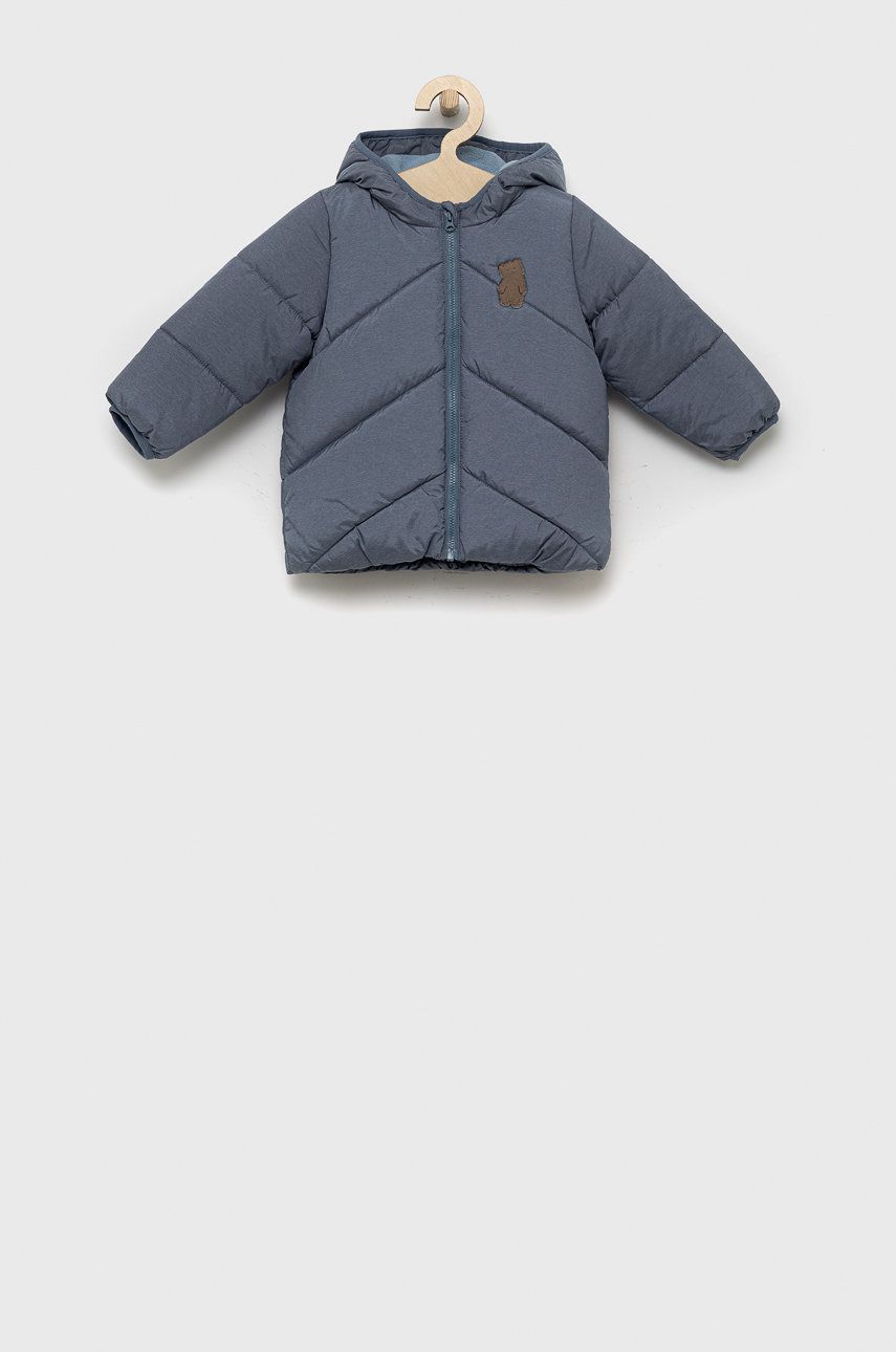 Dětská bunda Name it - modrá -  Hlavní materiál: 100% Polyester Podšívka: 100% Polyester