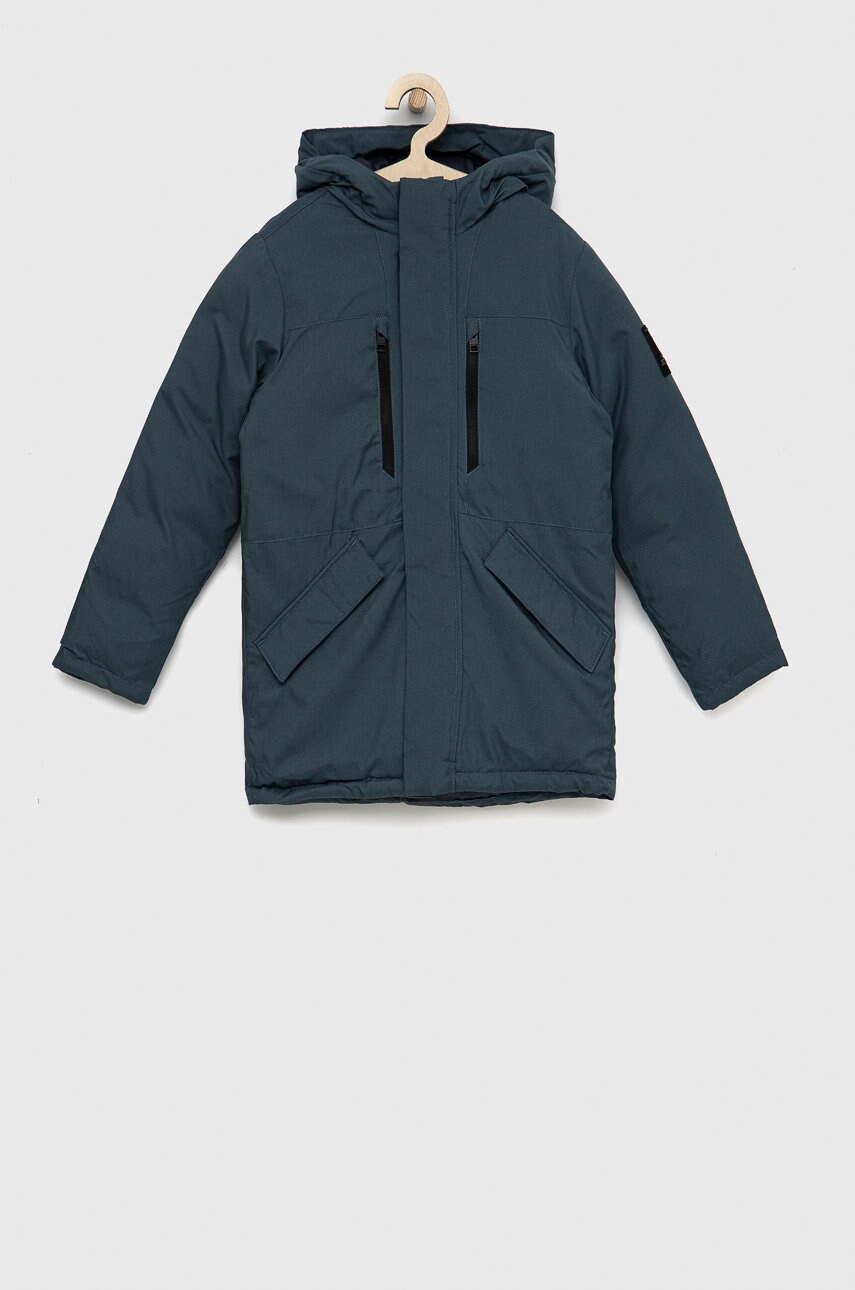 Jack & jones geaca copii culoarea turcoaz