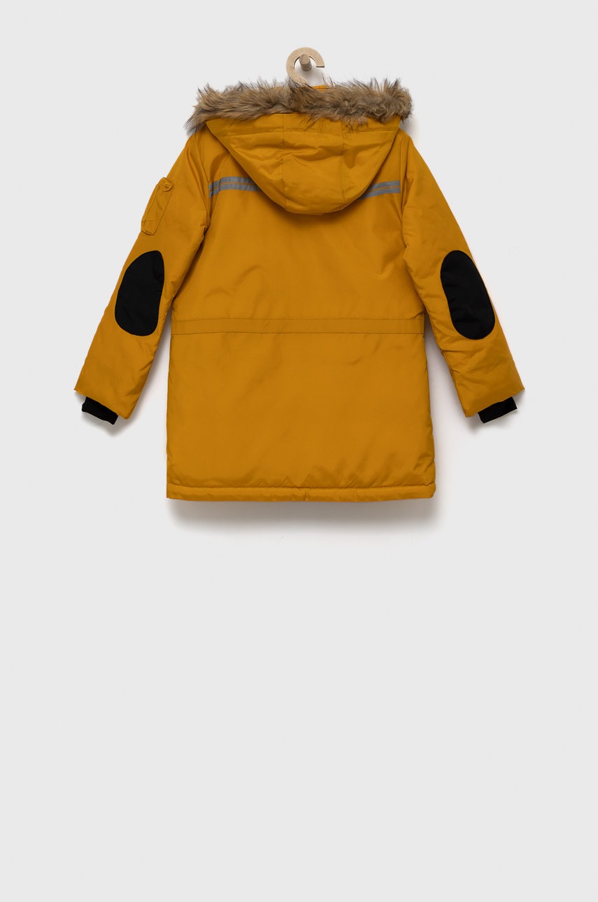 Детская куртка Guess цвет жёлтый Детская куртка Guess цвет жёлтый