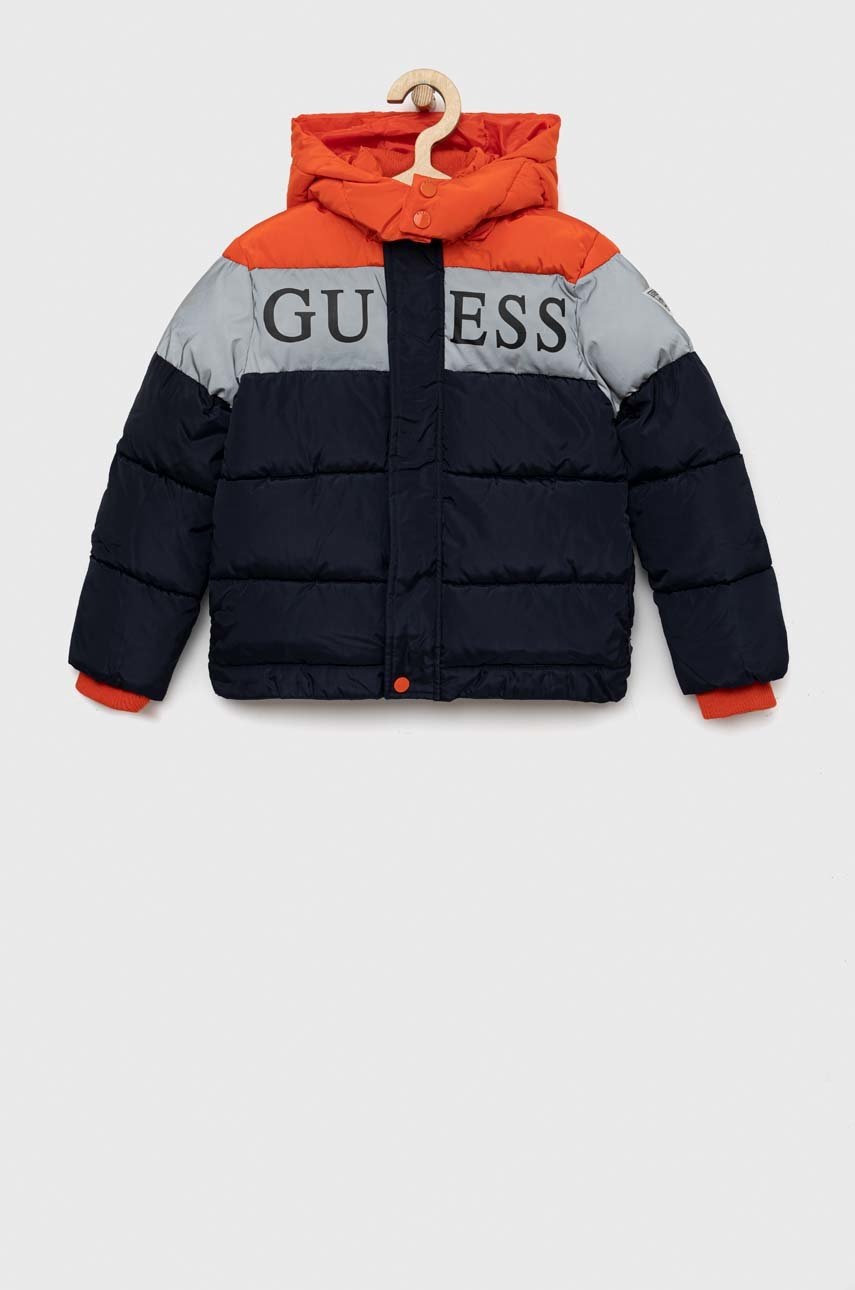 

Детско яке Guess в тъмносиньо, Тъмносин