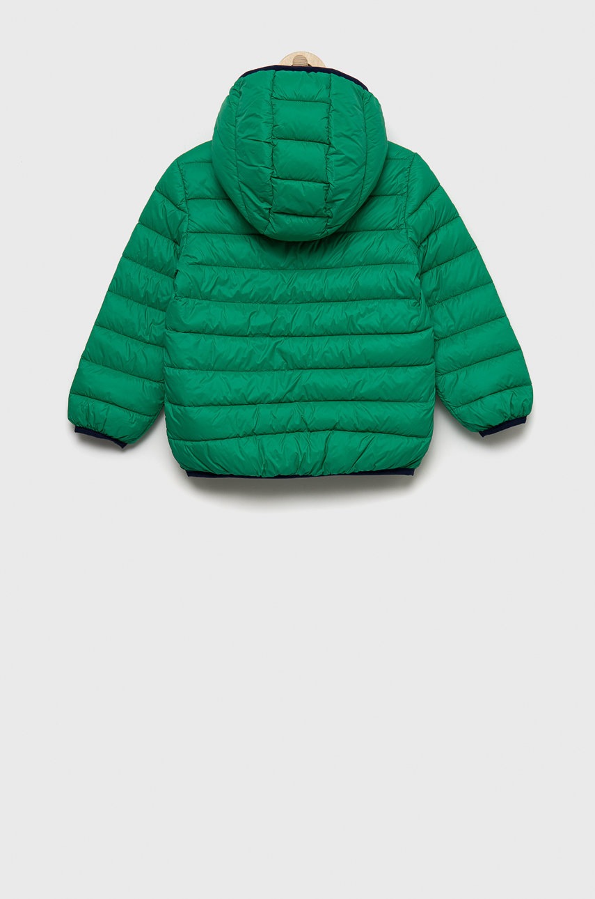 

Дитяча куртка United Colors of Benetton колір зелений