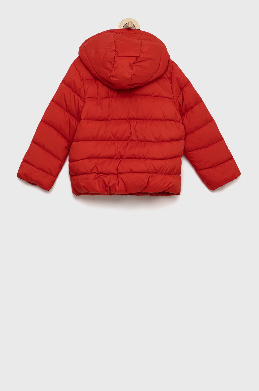 

Дитяча куртка United Colors of Benetton колір червоний