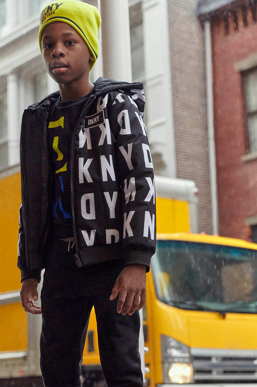 

Детская куртка Dkny цвет чёрный