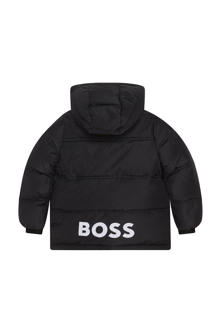 

Дитяча куртка BOSS колір чорний