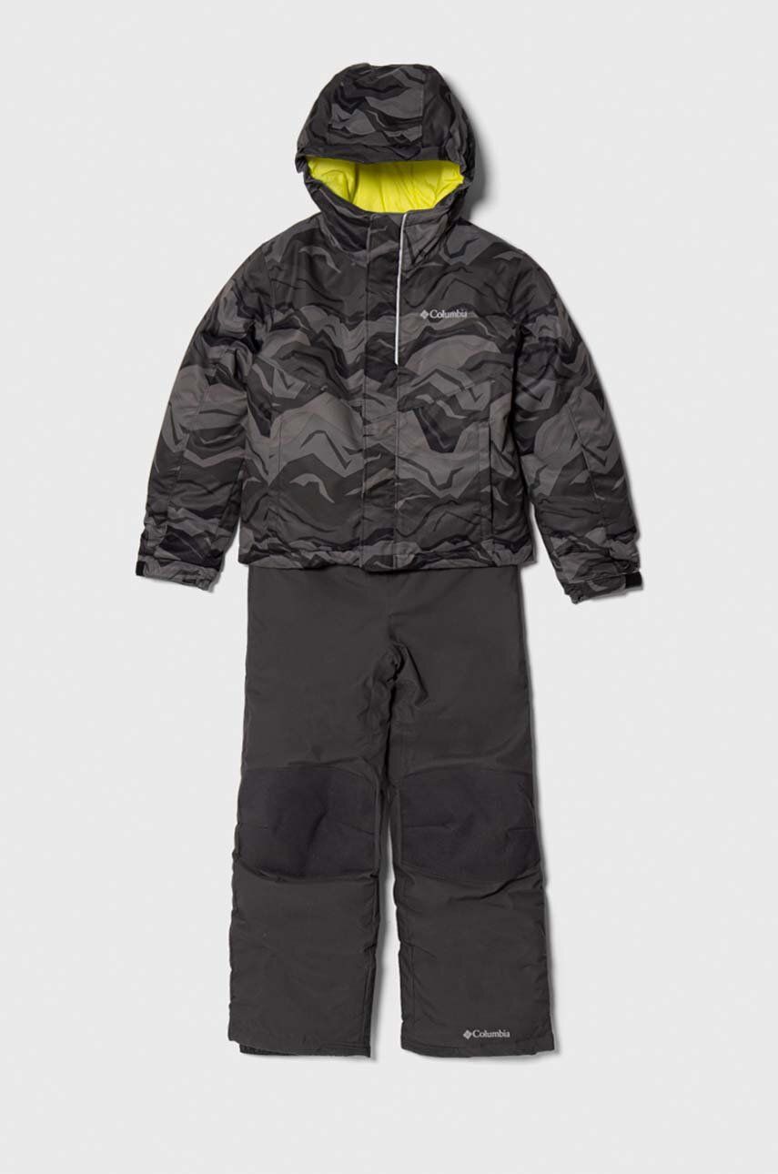 Columbia jacheta si salopeta pentru copii culoarea negru