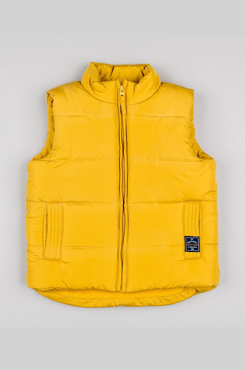 Zippy vesta copii culoarea galben