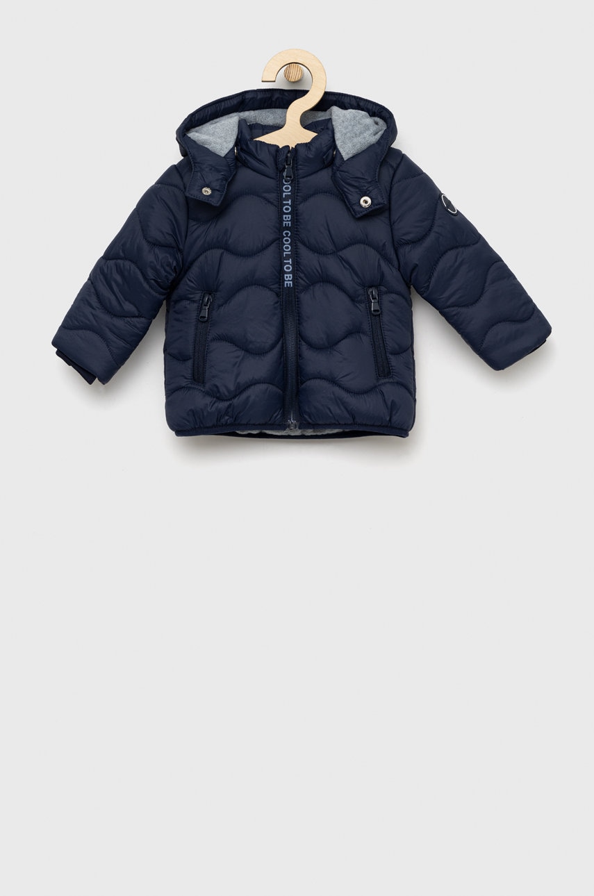 Birba&trybeyond geaca bebe culoarea albastru marin