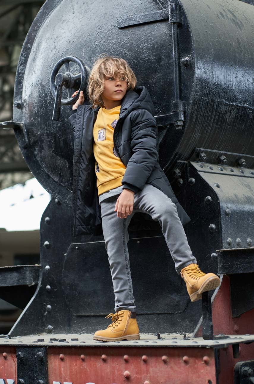 

Детско яке Birba&Trybeyond в черно, Черен