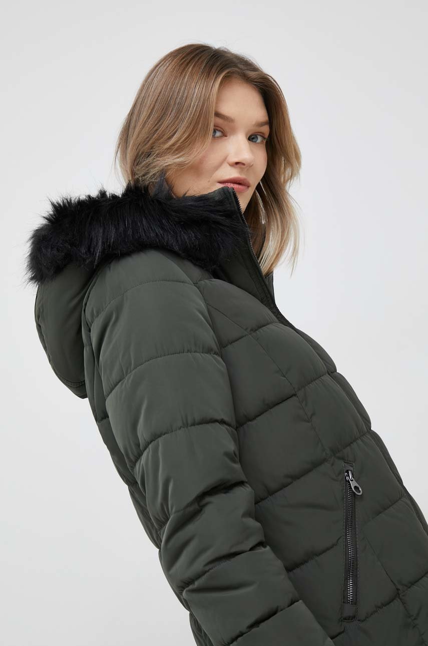 

Куртка Vero Moda женская цвет зелёный переходная