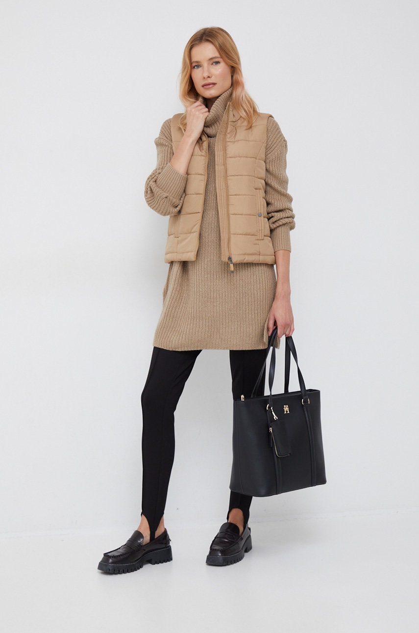 

Безрукавка Vero Moda жіночий колір бежевий перехідний