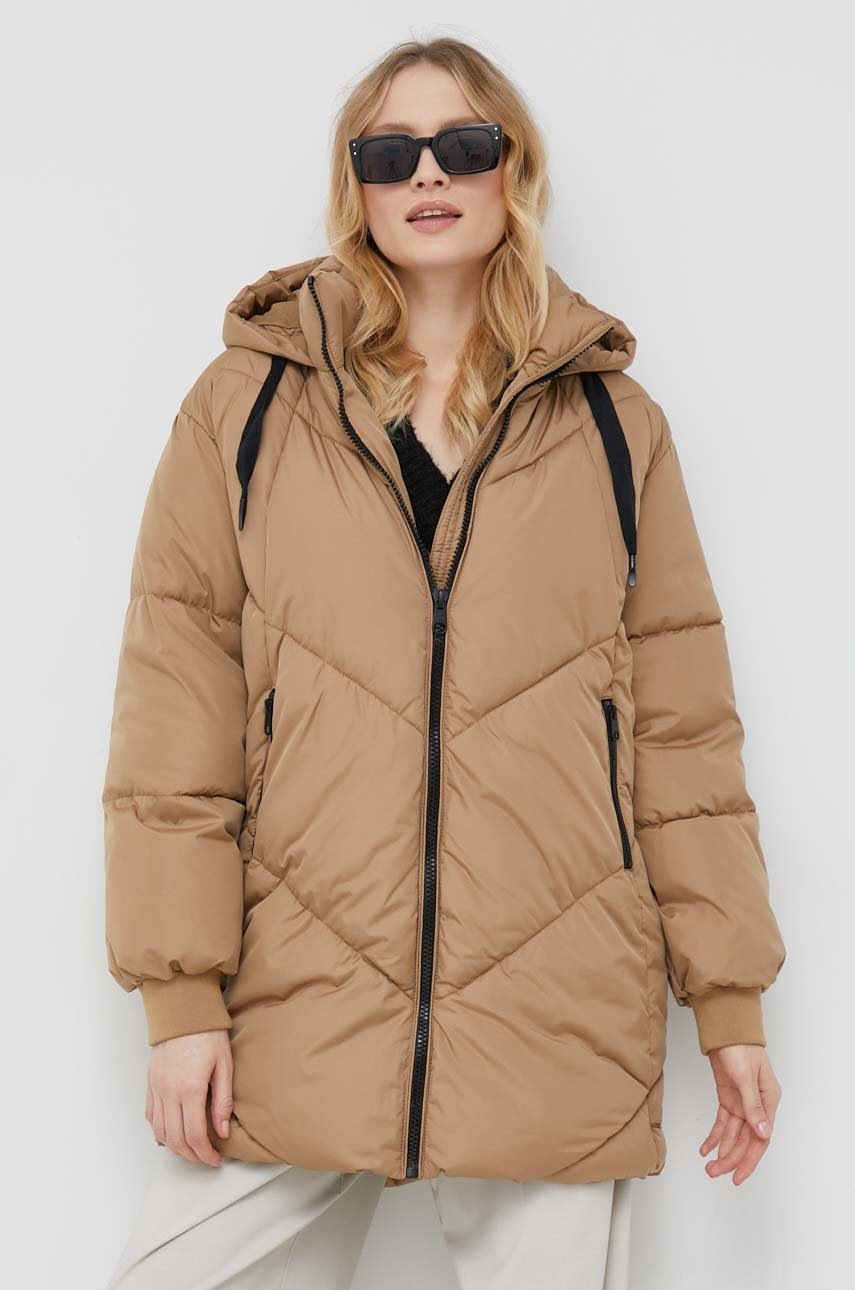 

Куртка Vero Moda женская цвет бежевый переходная